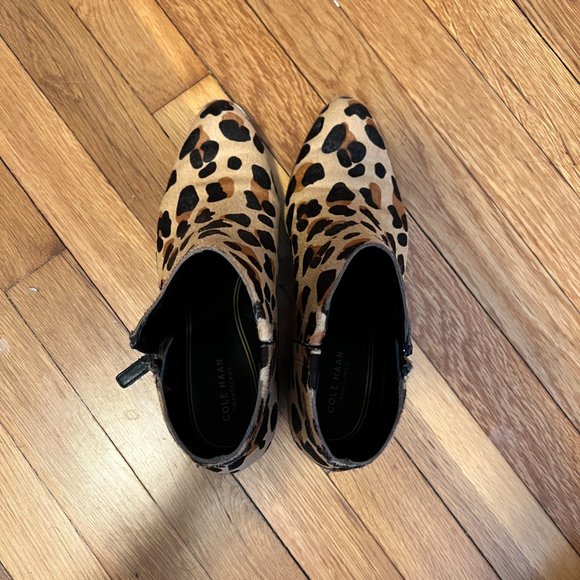 Leopard Print Booties - Picture 6 of 7